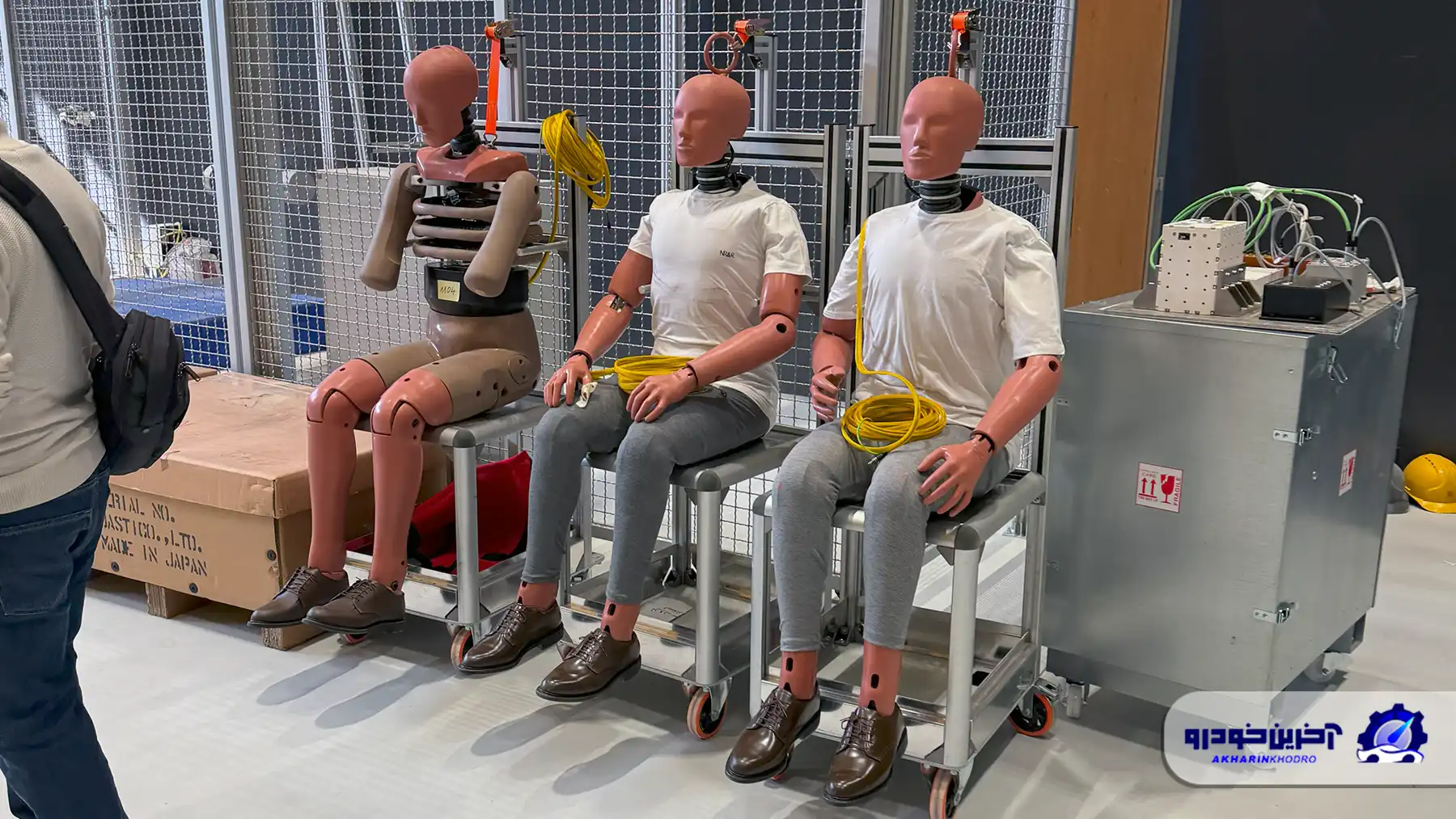 بازدید از اولین مرکز تست تصادف کشور با استانداردهای بین المللی