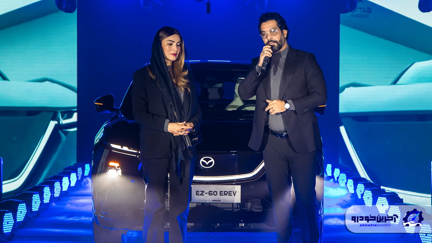 شاسی بلند لوکس مزدا، هدیه گران قیمت کامران تفتی برای نسرین ستوده!