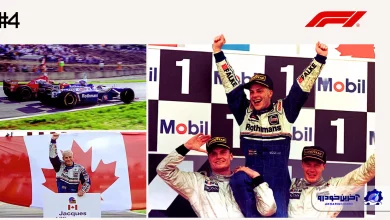 مسابقه شماره 4 ؛ قهرمانی ژاک ویلنوو پس از برخورد با مایکل شوماخر- گرندپری اروپا 1997